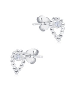 Beautiful Design Silver Stud Earring STS-6240